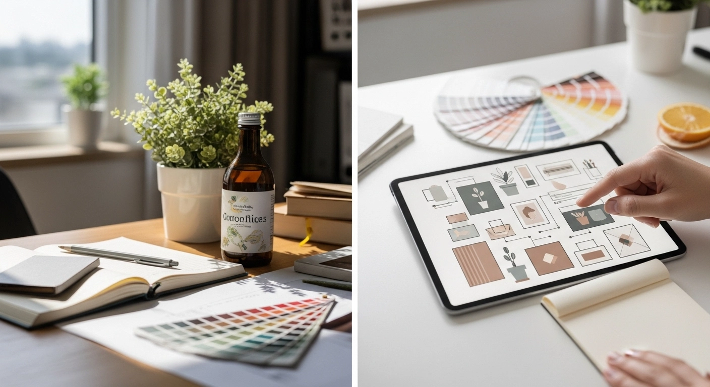 Qual escolher: imagem mais realista ou mais ilustrada para cada situação?