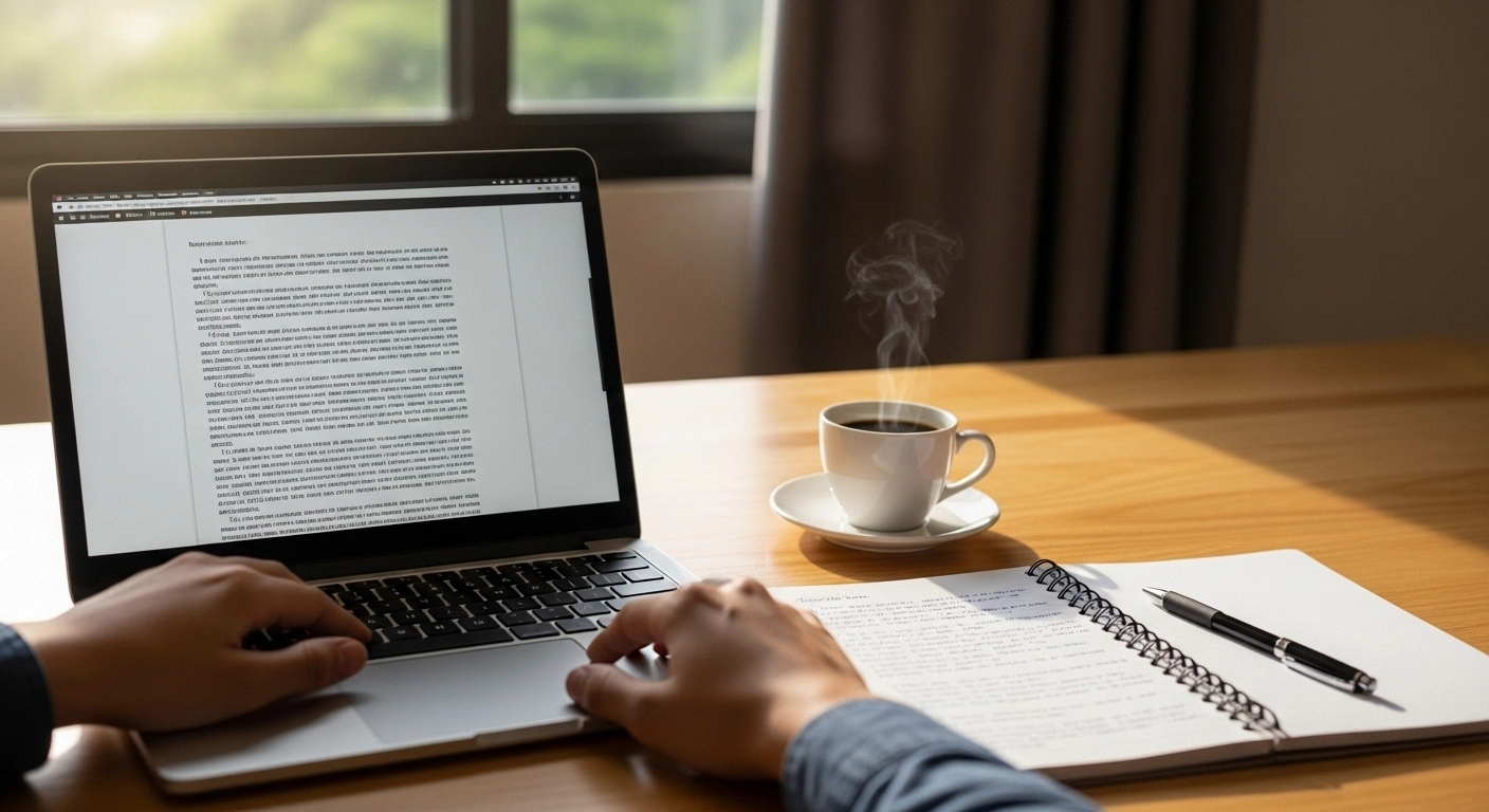 Checklist para revisar texto feito por inteligência artificial antes de enviar