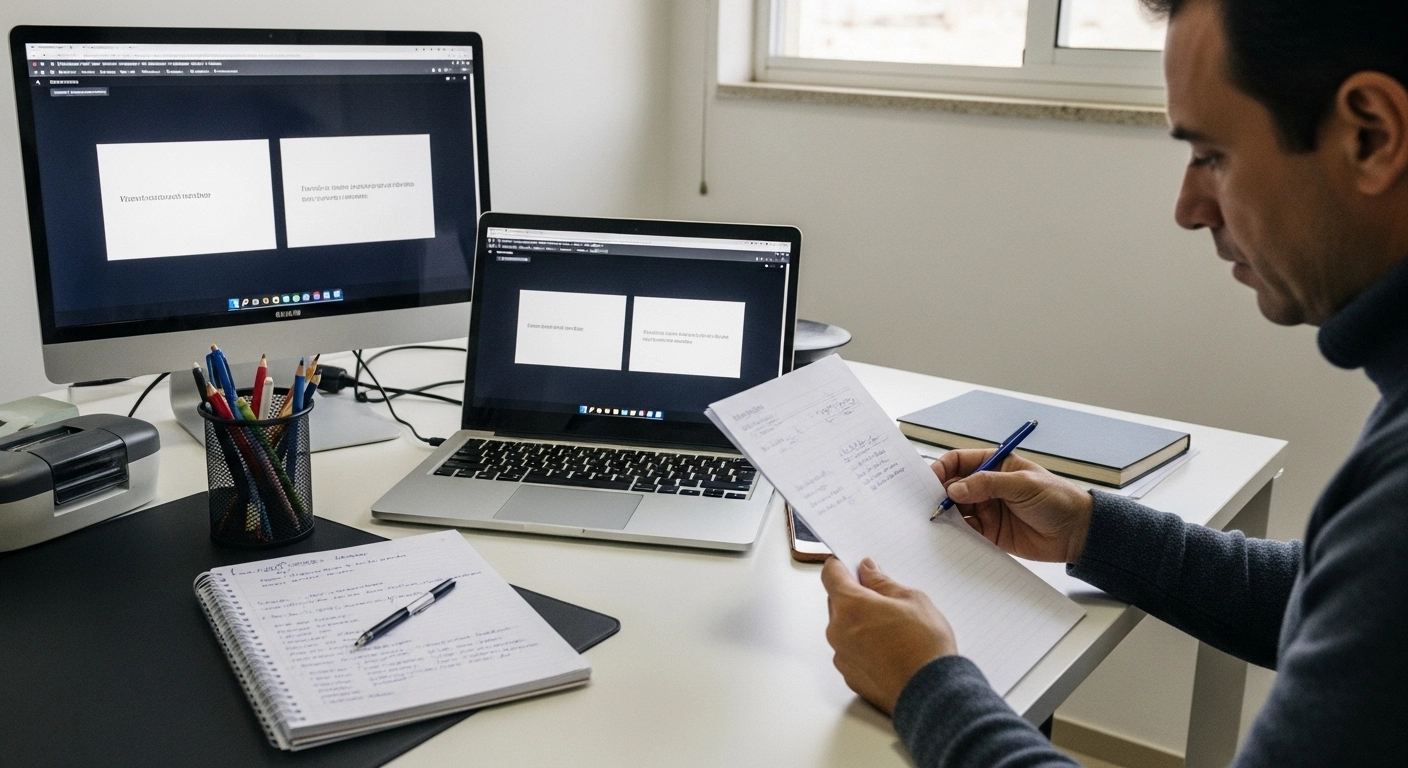 Qual escolher: inteligência artificial para rascunho rápido ou para revisão final?